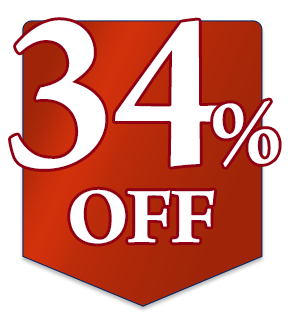 34%off